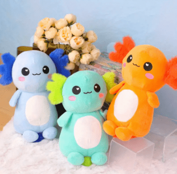 Peluche Alojote Axolotl 33cm - amplitudmodulada