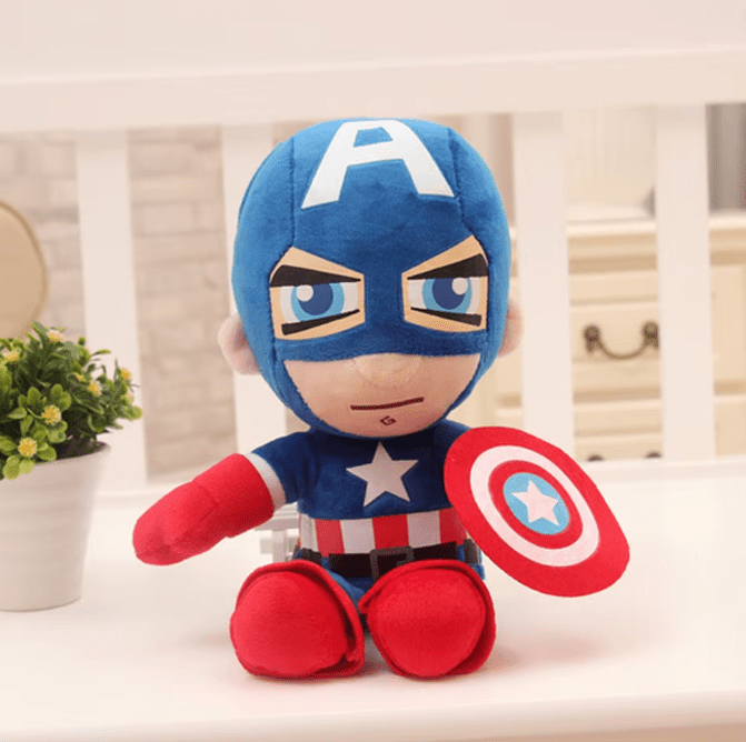peluche capitan america 27cm - amplitudmodulada