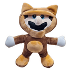 Peluche de Super Mario Bros con Traje de Gato 28 cm - amplitudmodulada