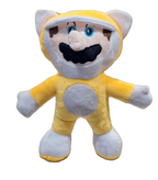 Peluche de Super Mario Bros con Traje de Gato 28 cm - amplitudmodulada