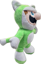 Peluche de Super Mario Bros con Traje de Gato 28 cm - amplitudmodulada