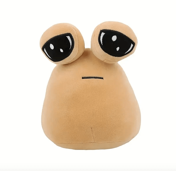 peluche pou triste 22 cm - amplitudmodulada