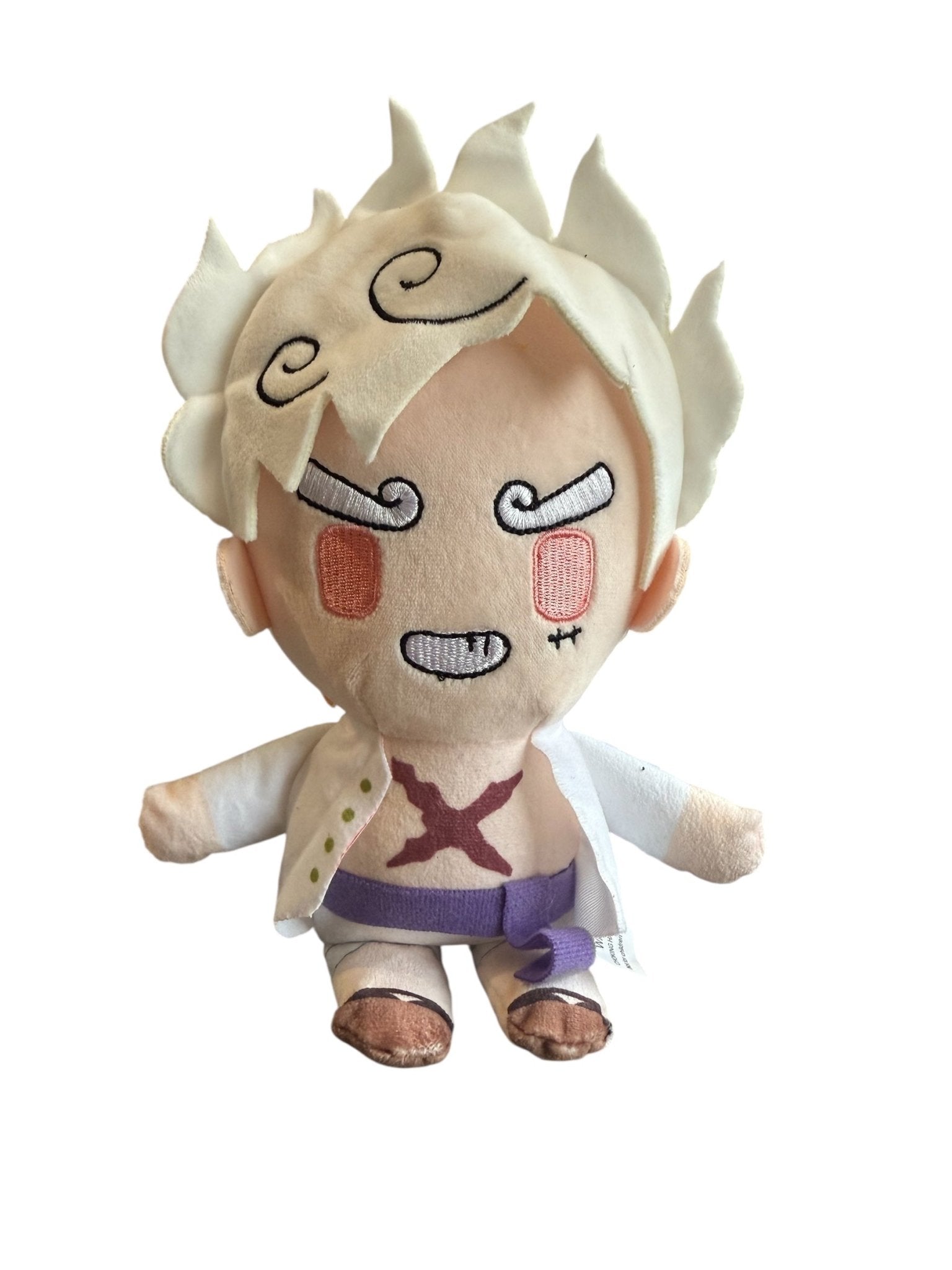 Peluche Luffy Gear 5 - amplitudmodulada