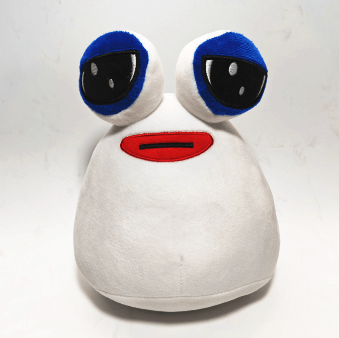 peluche pou blanco 22cm - amplitudmodulada