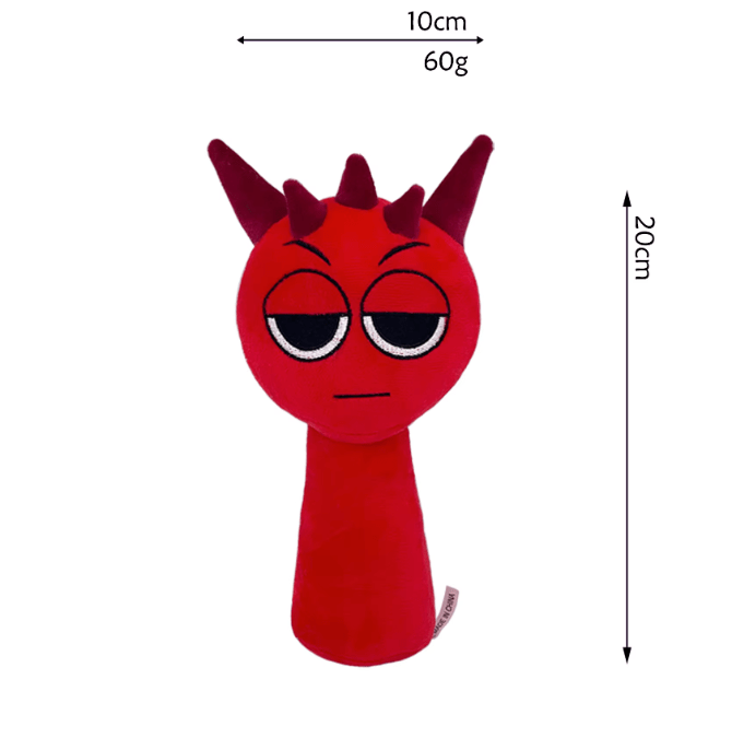 peluche sprunki 20cm - amplitudmodulada