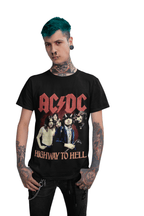 Polera ACDC Highway to hell - amplitudmodulada