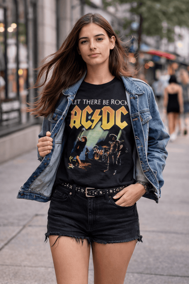 Polera ACDC Let There Be Rock - amplitudmodulada