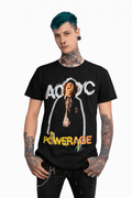 Polera ACDC Powerage - amplitudmodulada