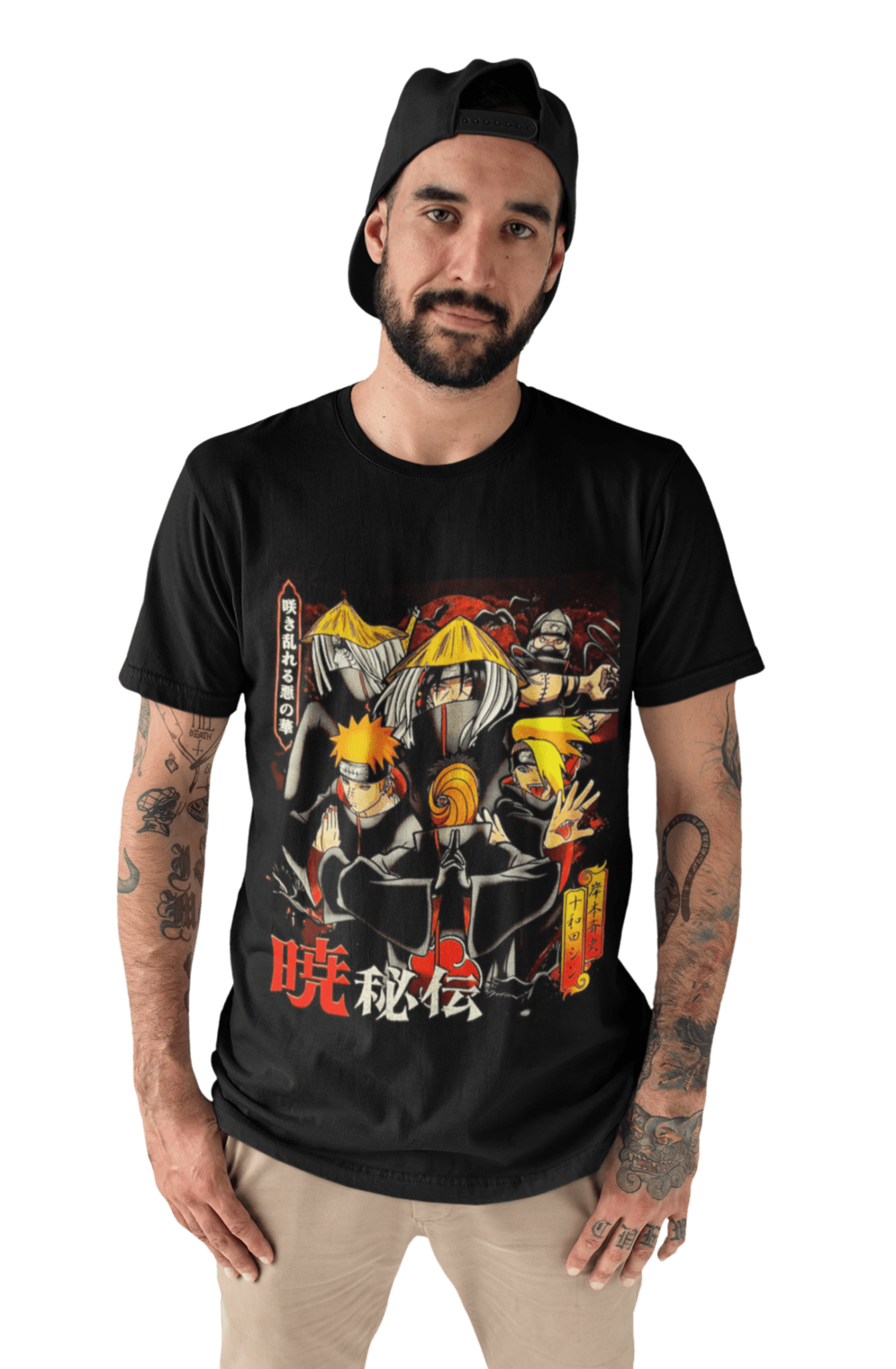 Polera naruto Akatsuki - amplitudmodulada