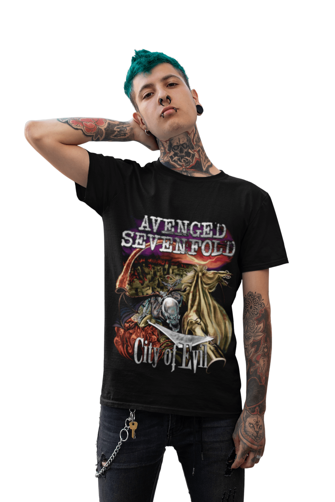 Polera Avenged Sevenfold City Of Evil - amplitudmodulada