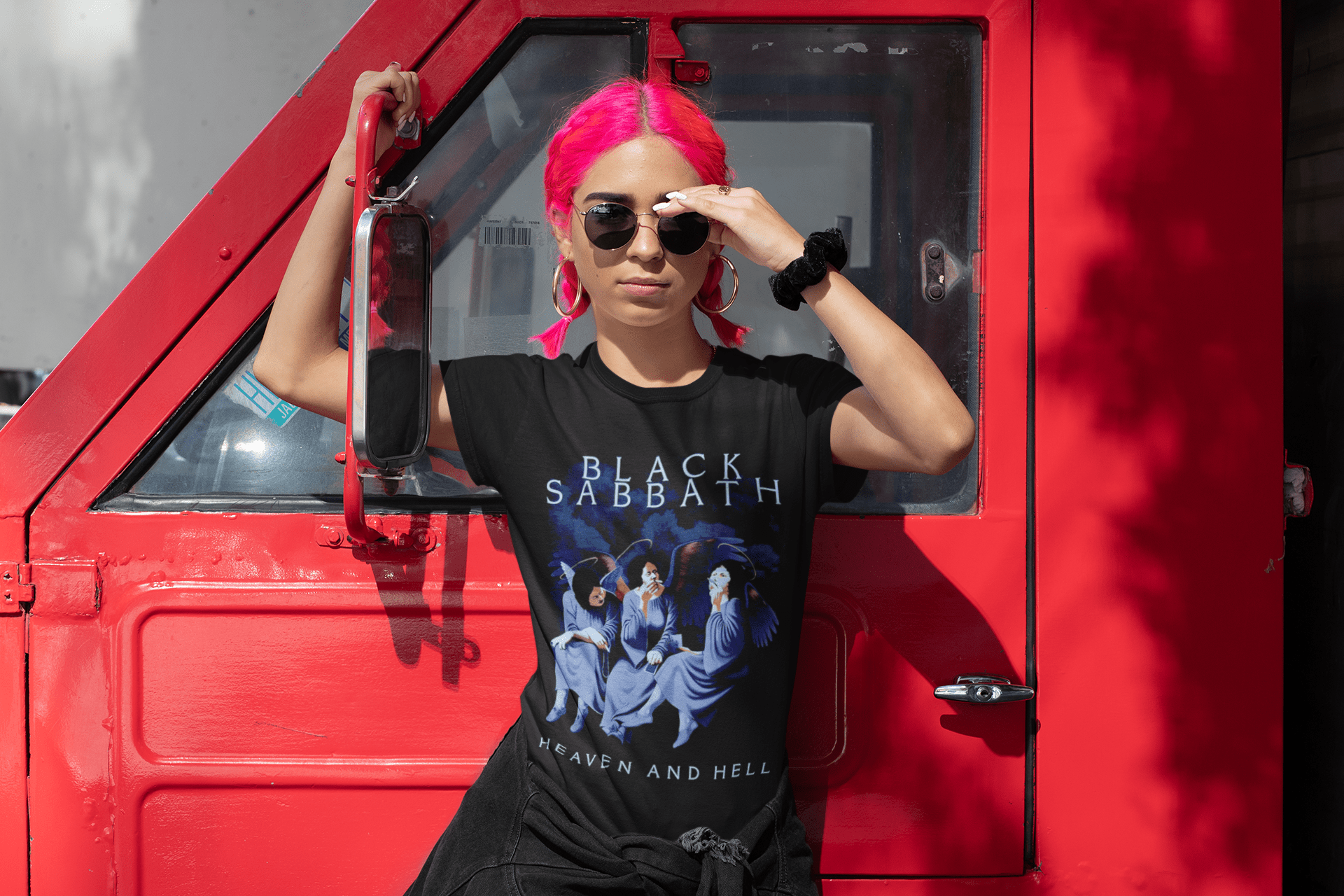 Polera Black Sabbath Heaven And Hell - amplitudmodulada