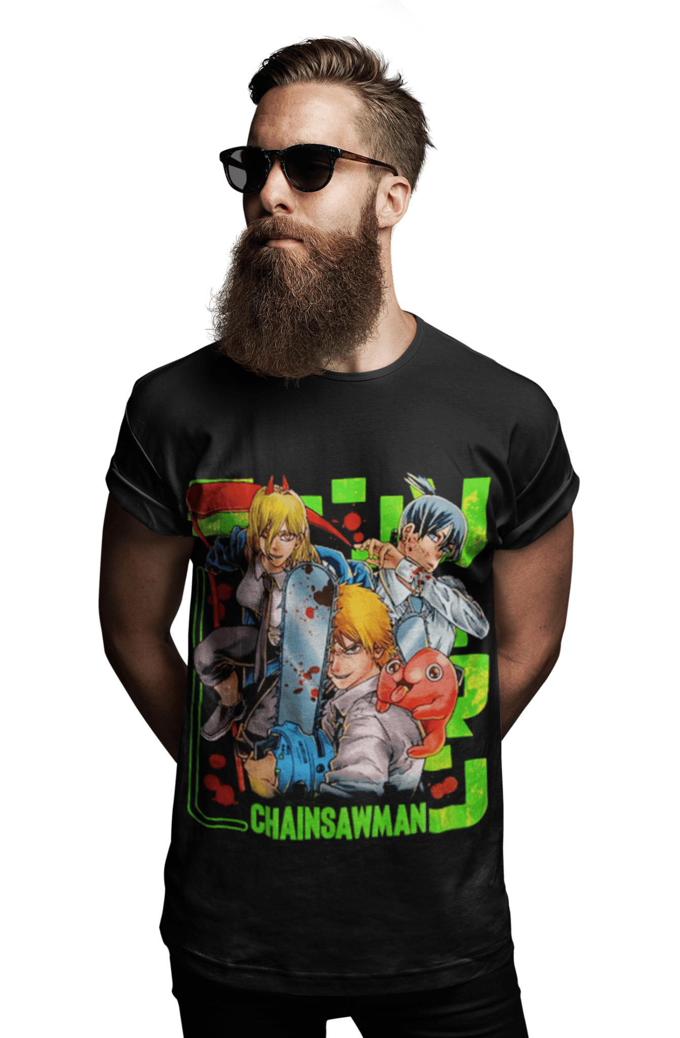 polera chainsaw man - amplitudmodulada