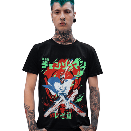 Polera Chainsawman the movie REZE ARC - amplitudmodulada
