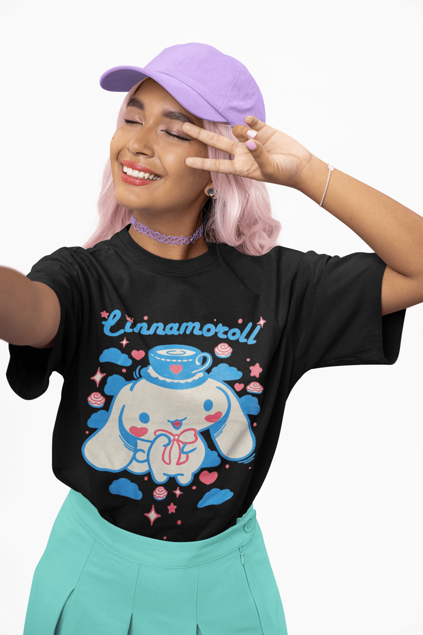 Polera Cinnamoroll love - amplitudmodulada