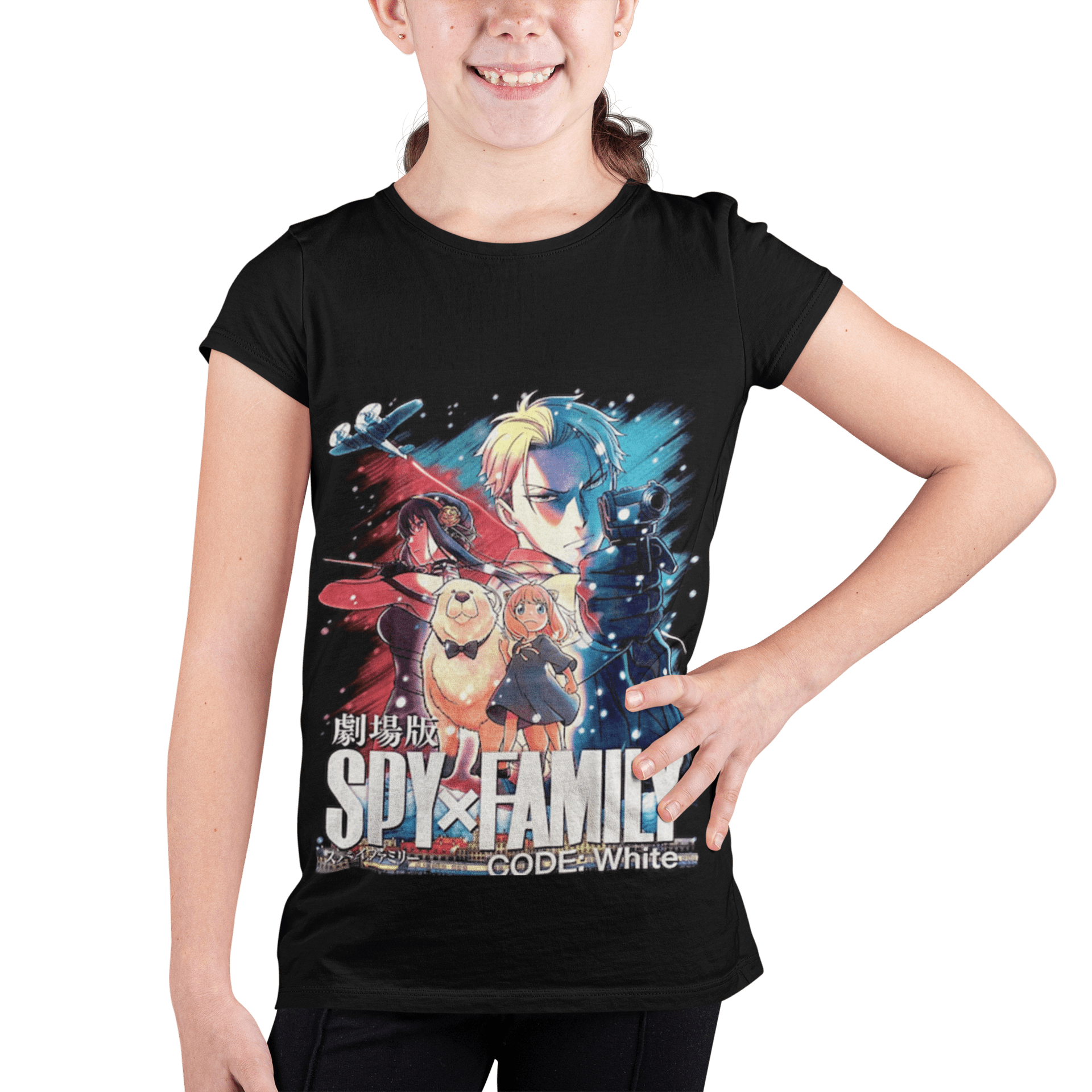 Polera de Spy X Family White Code - amplitudmodulada