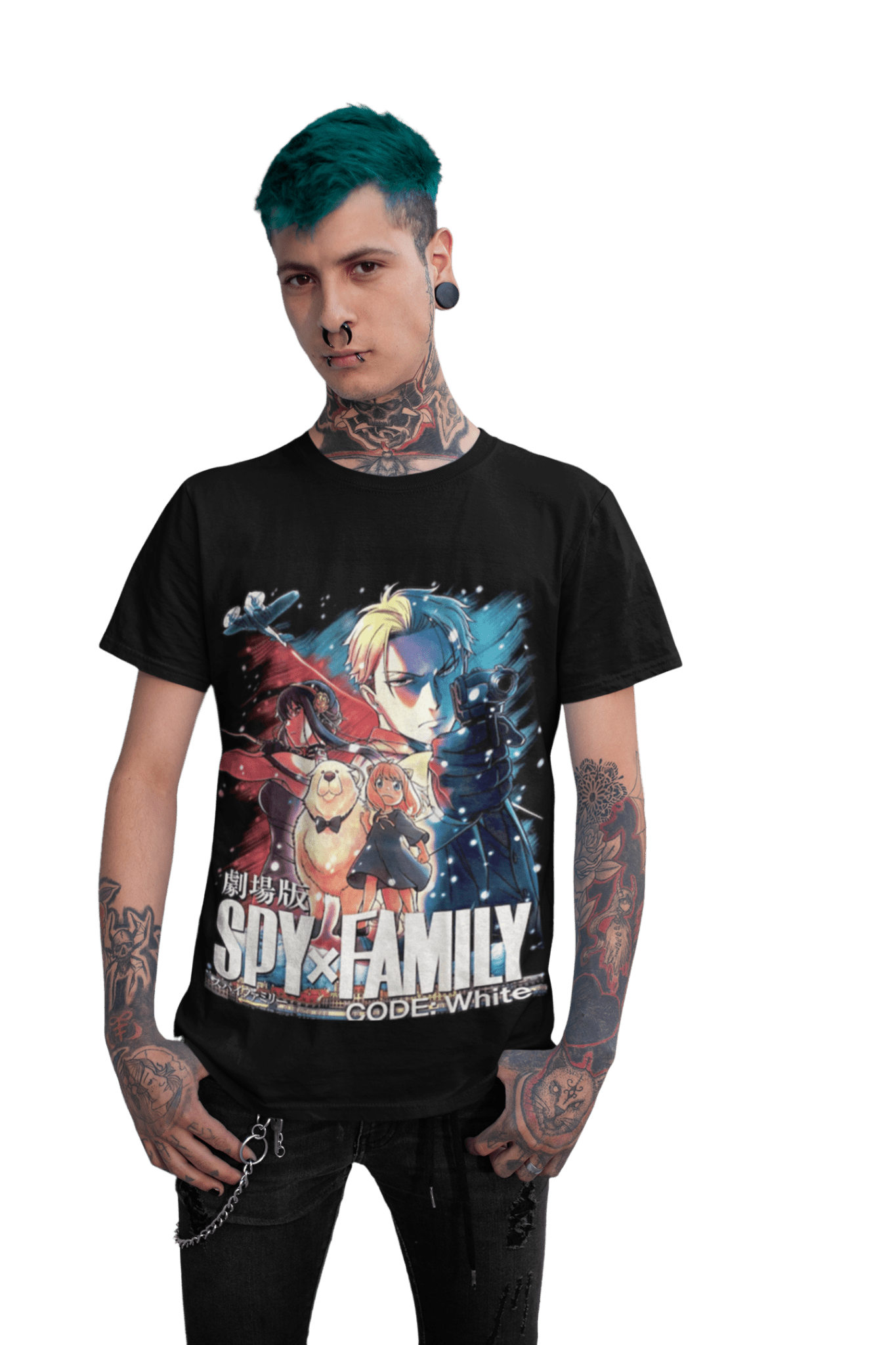 Polera de Spy X Family White Code - amplitudmodulada