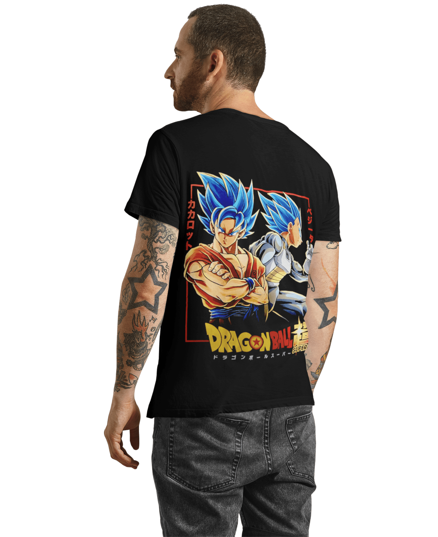 Polera Dragon Ball Goku Vegeta - amplitudmodulada