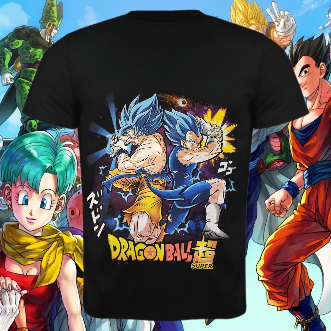 polera dragon ball super fuerza - amplitudmodulada