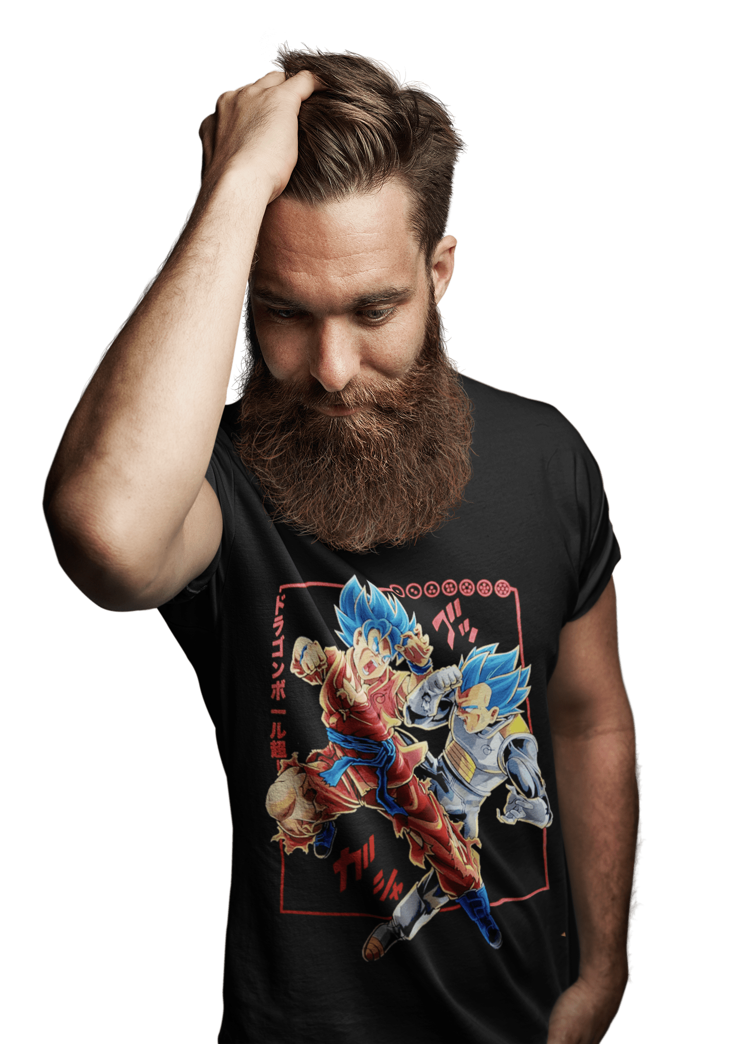 Polera Dragon Ball Goku Vegeta - amplitudmodulada