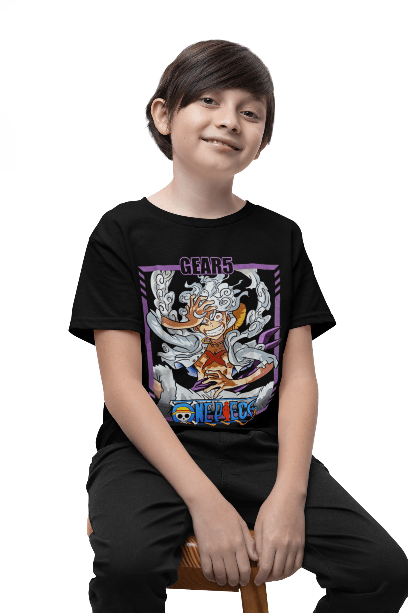 Polera Gear 5 luffy evolucion - amplitudmodulada