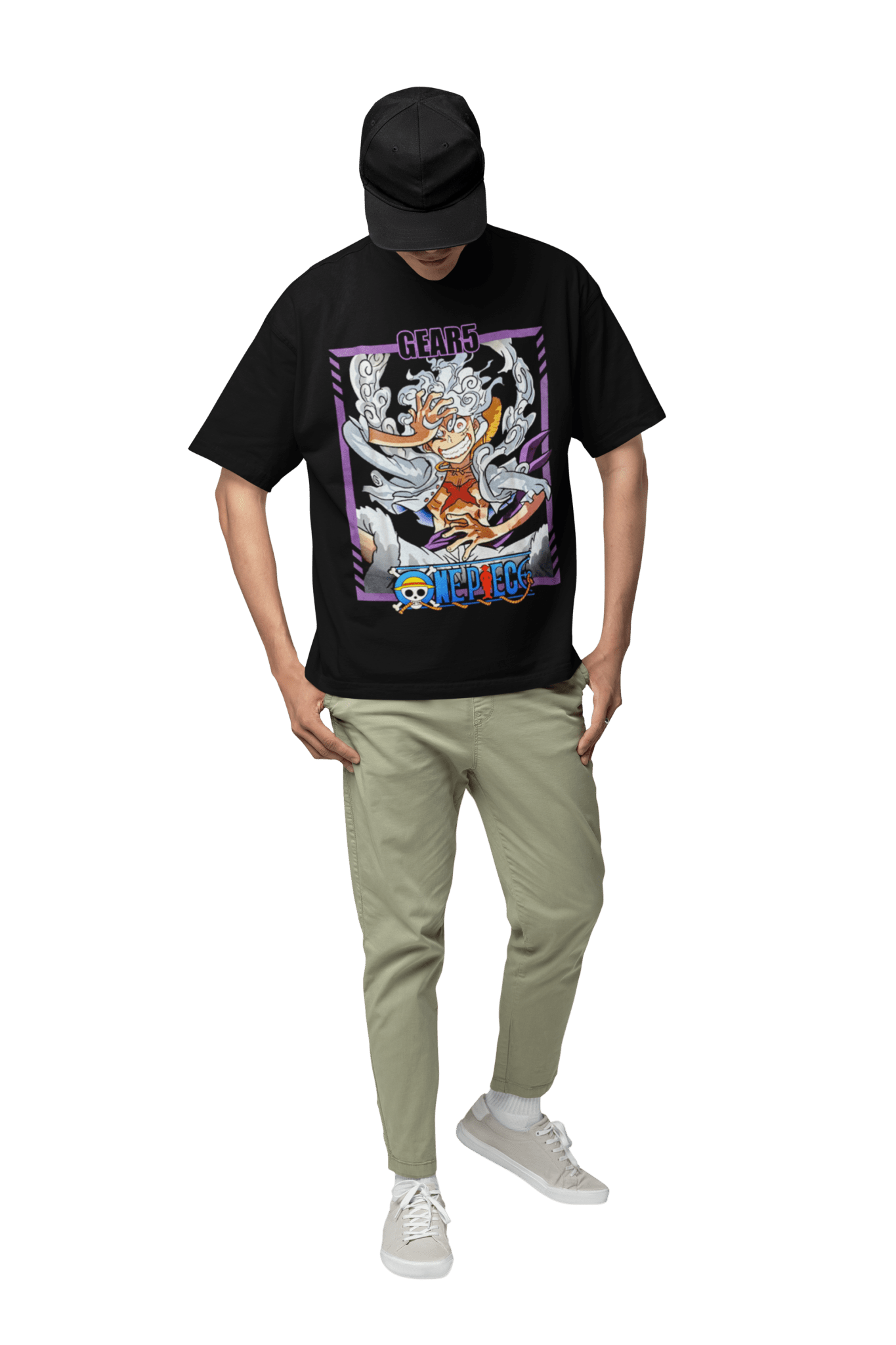 Polera Gear 5 luffy evolucion - amplitudmodulada