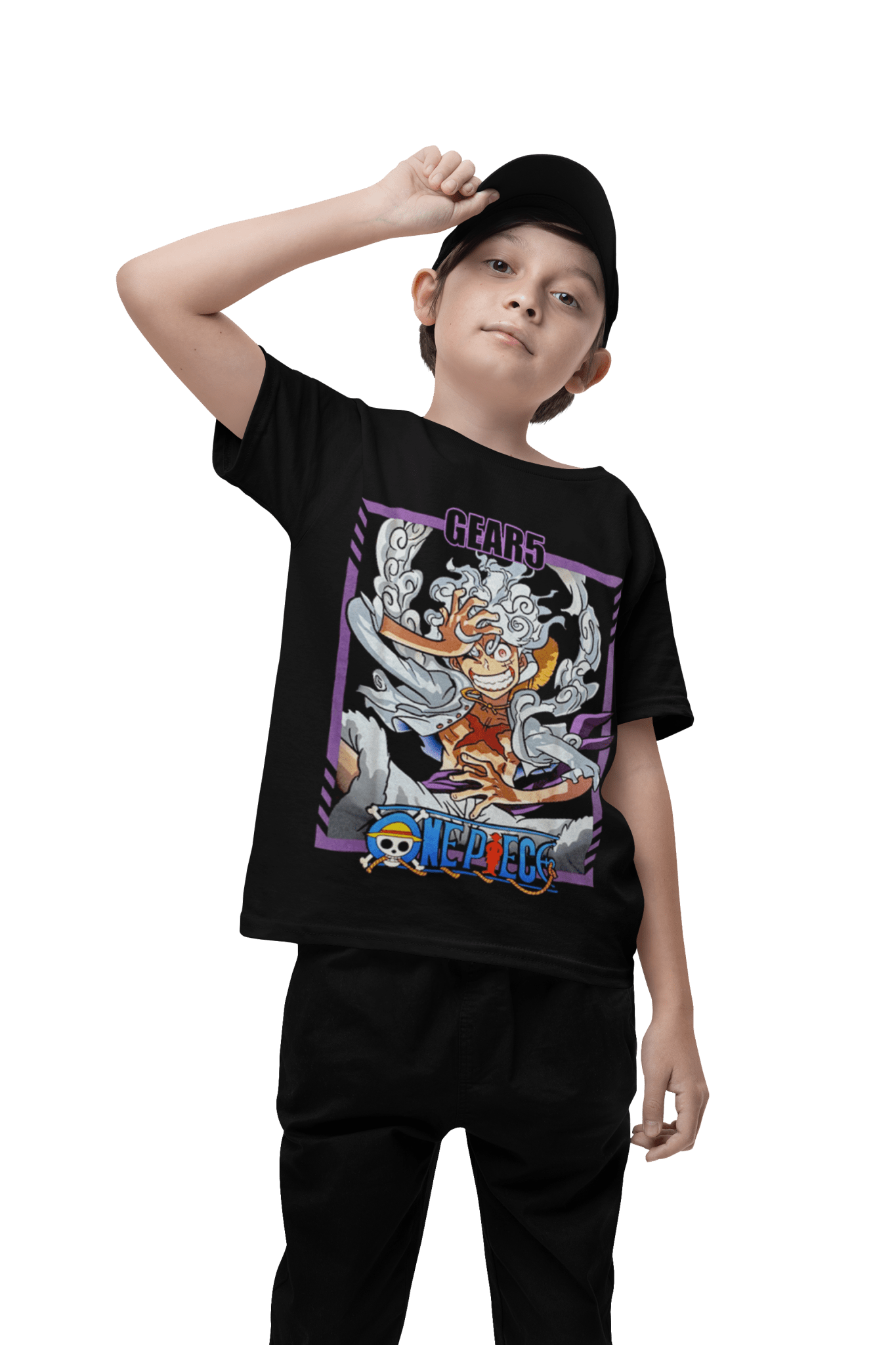 Polera Gear 5 luffy evolucion - amplitudmodulada
