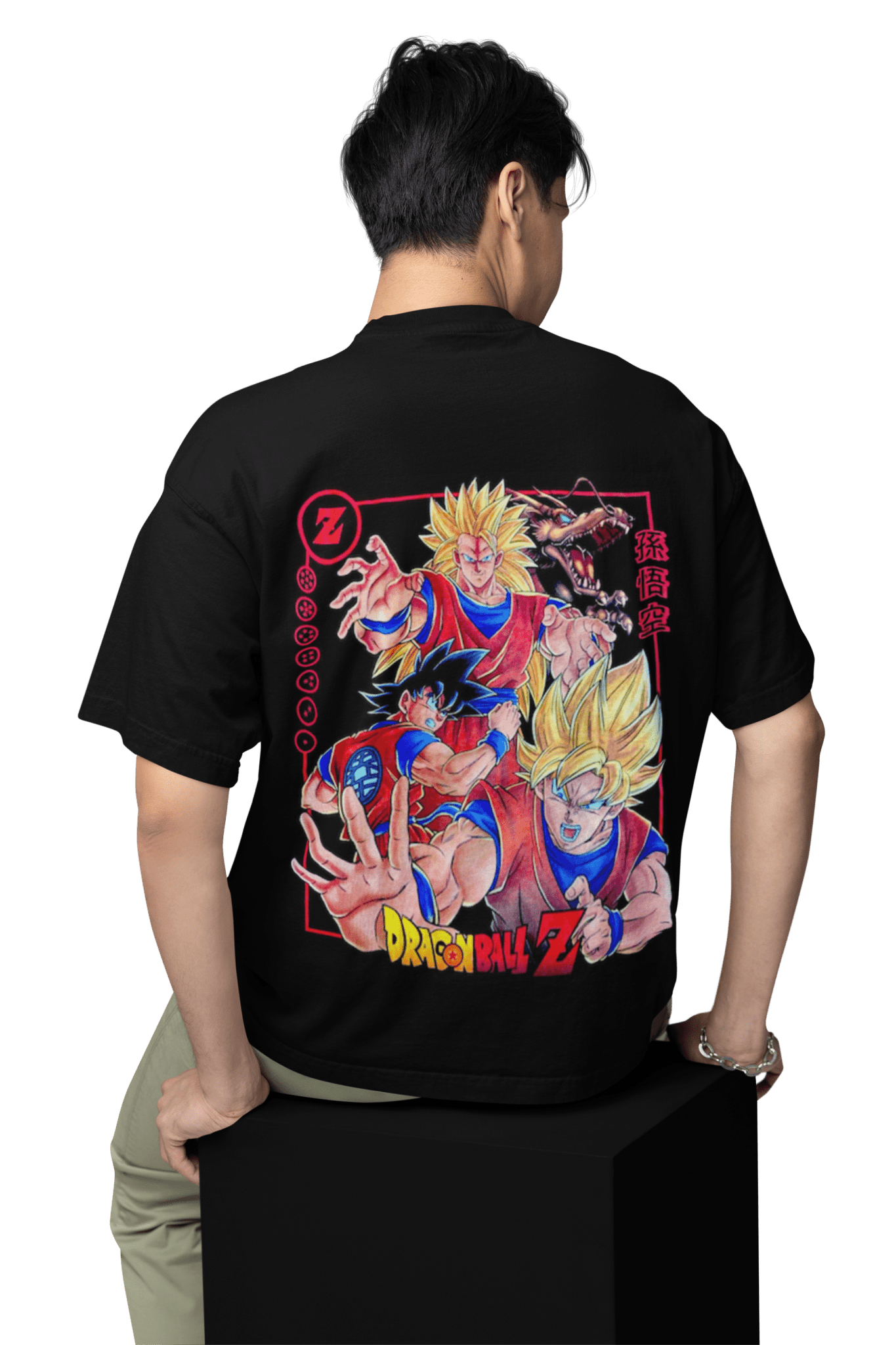 Polera Goku Fases - amplitudmodulada