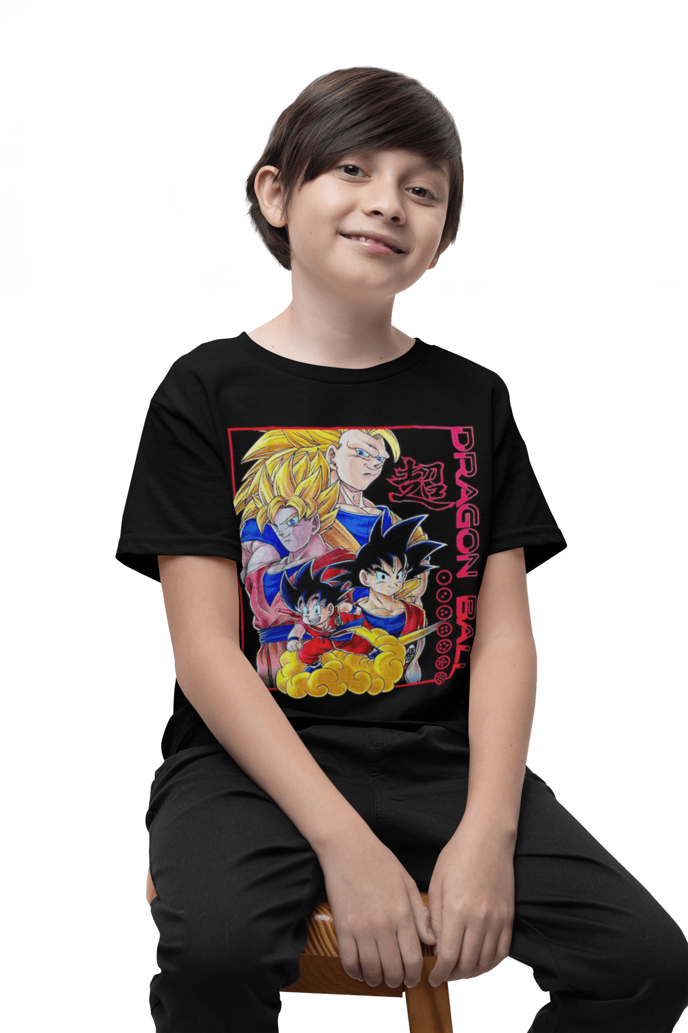 Polera Goku Fases - amplitudmodulada