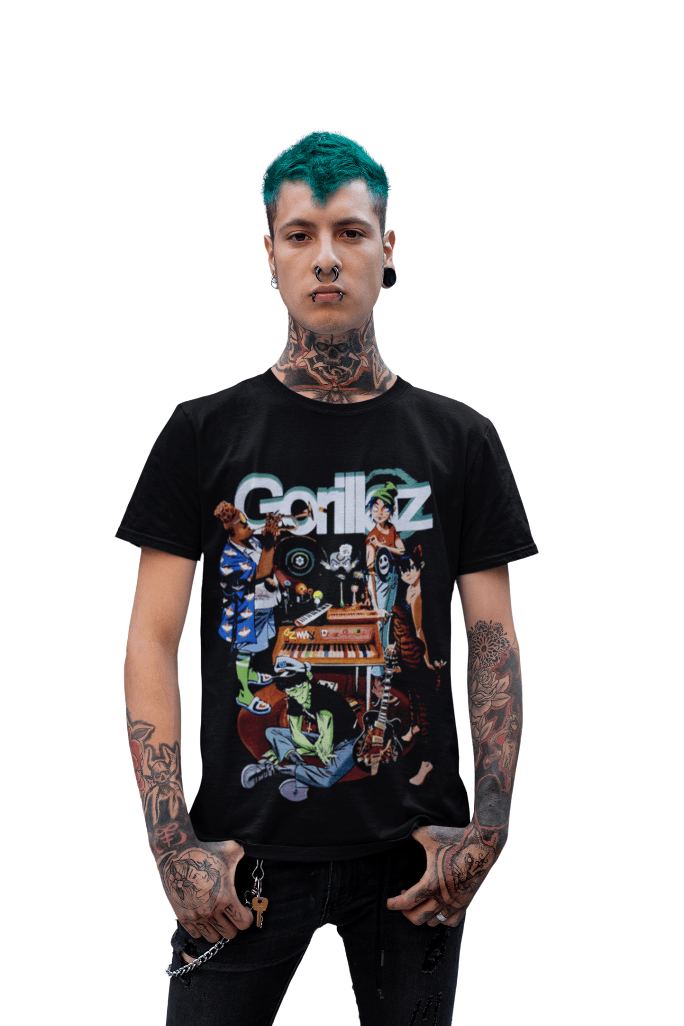 Polera Gorillaz Song Machine - amplitudmodulada