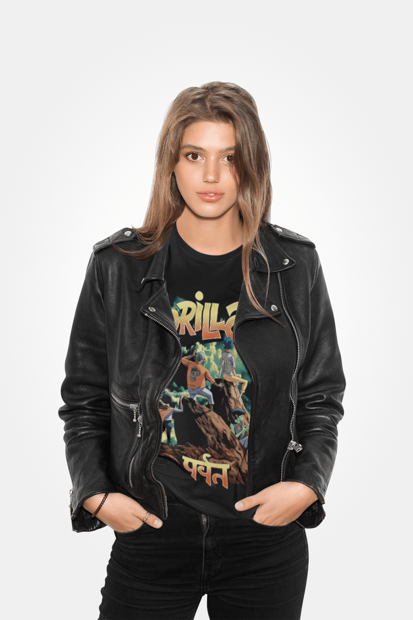 Polera Gorillaz The Mountain - amplitudmodulada