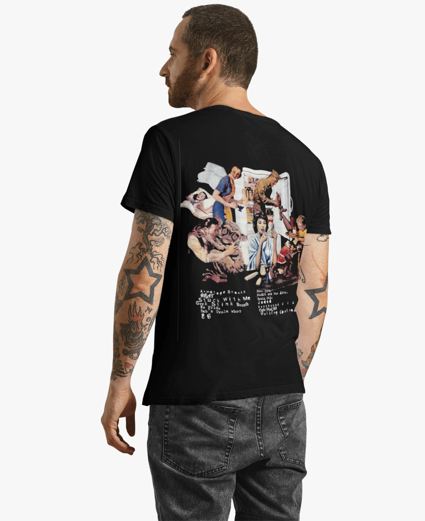 Polera Green Day Insomniac - amplitudmodulada