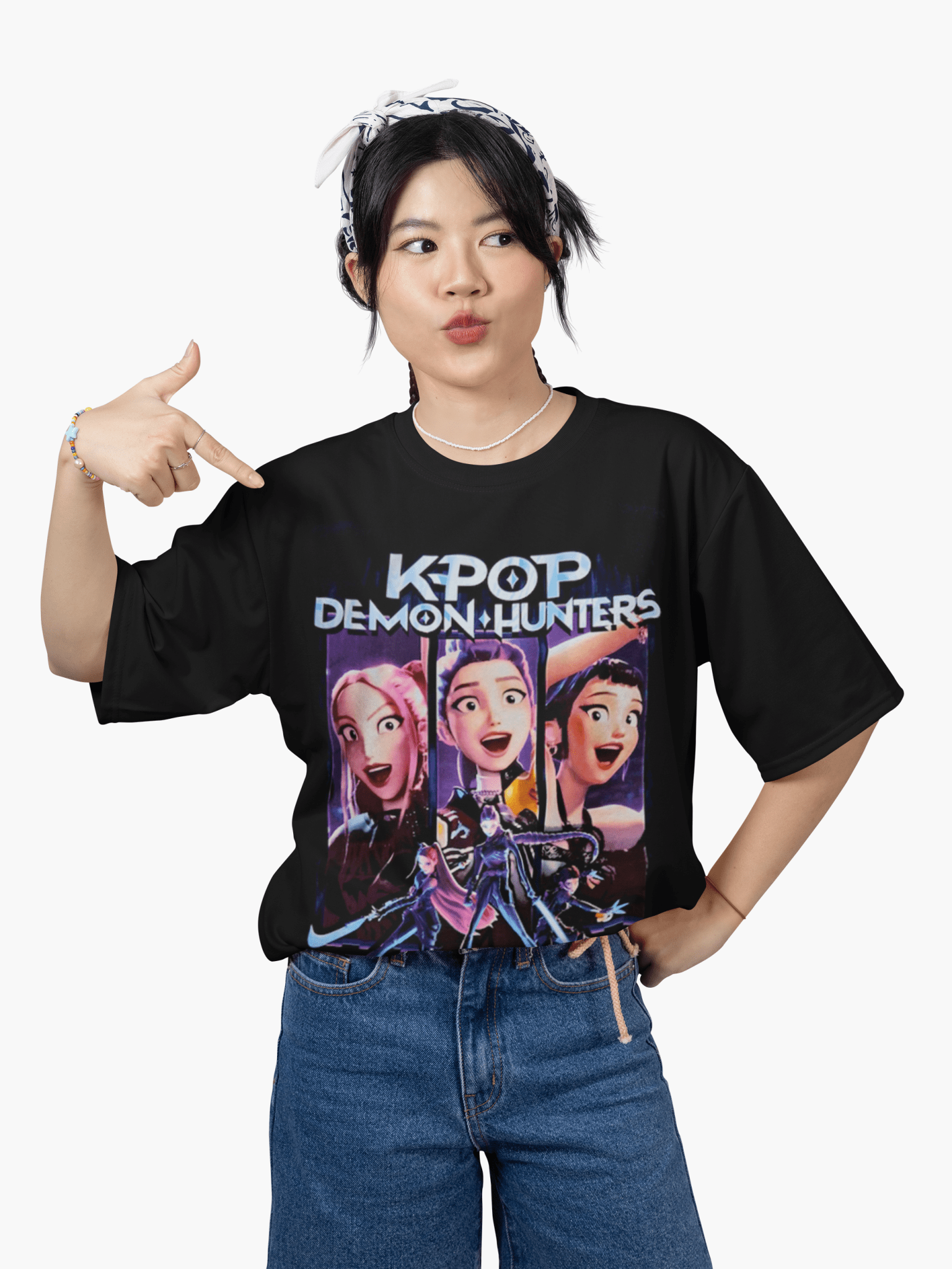 Polera Guerreras K - pop huntrix - amplitudmodulada
