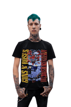 Polera Guns n' roses appetite for destruction - amplitudmodulada