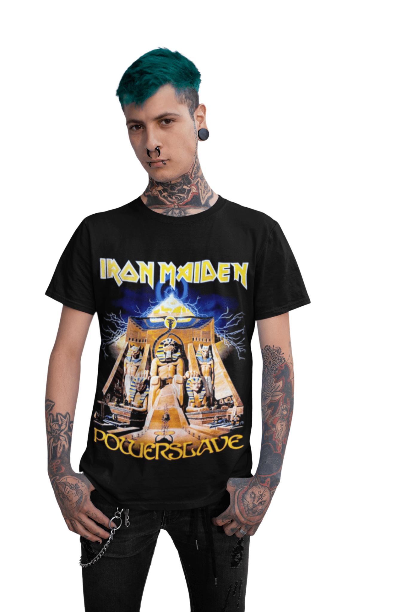 Polera Iron Maiden Power Slave - amplitudmodulada