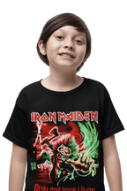 Polera Iron Maiden Run For Your Lives - amplitudmodulada