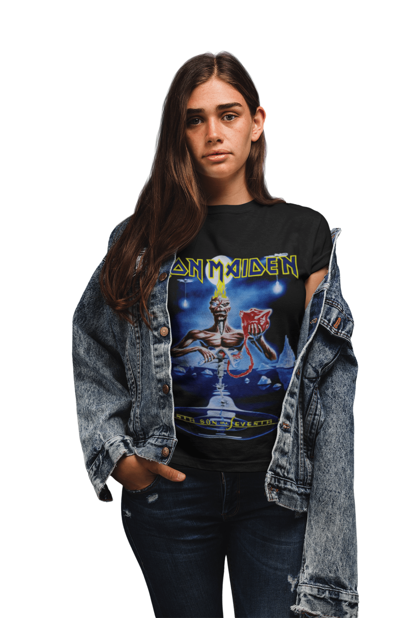 Polera Iron Maiden seventh son of a seventh son - amplitudmodulada