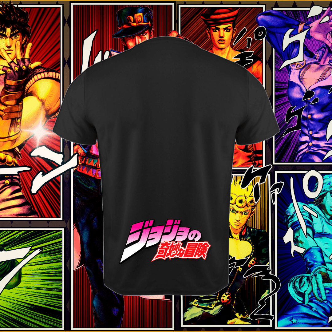 polera JoJo's Bizarre Adventure - amplitudmodulada