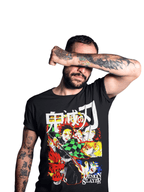 polera Kimetsu no Yaiba personajes - amplitudmodulada