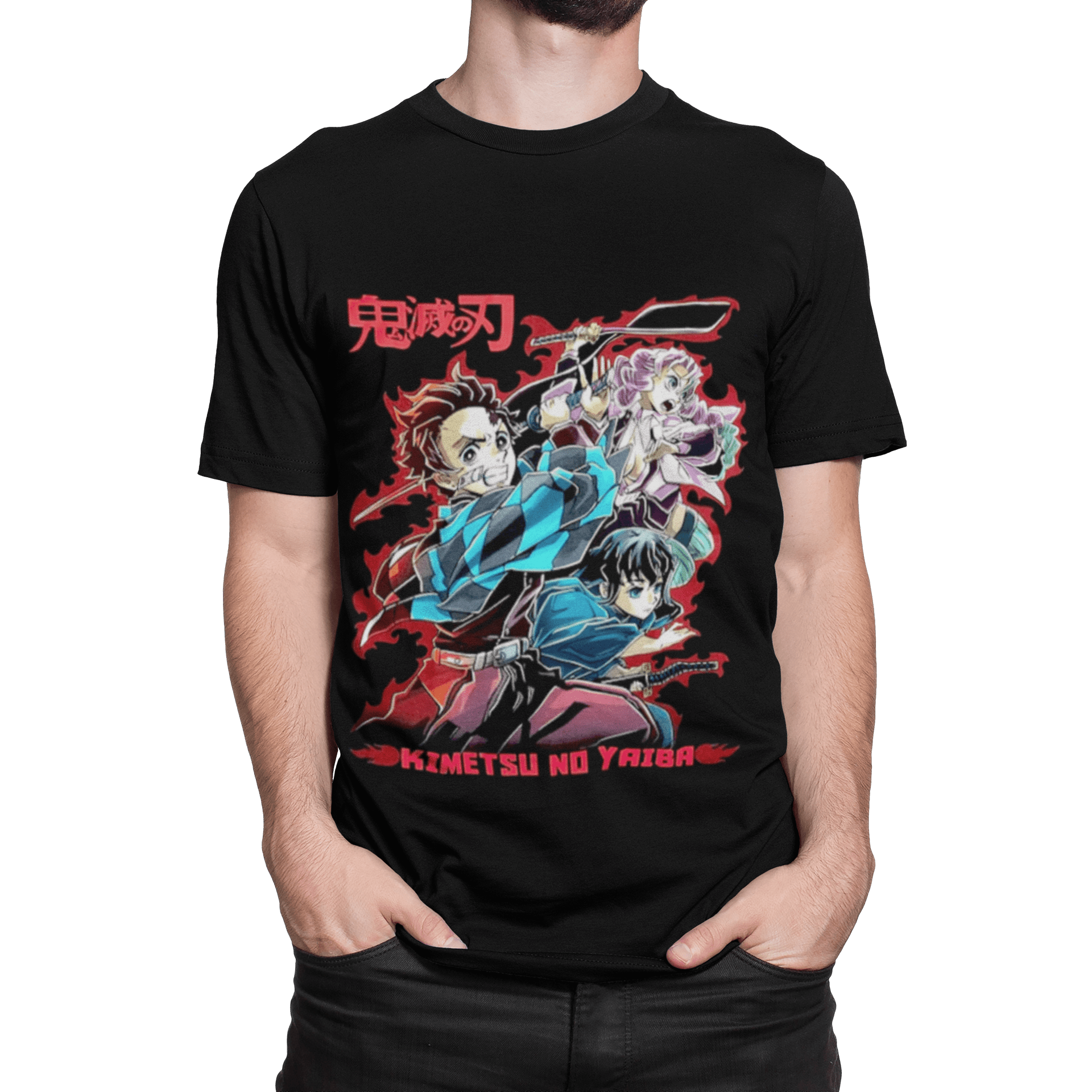 polera kimetsu no yaiba tanjiro, tokito y mitsuri - amplitudmodulada