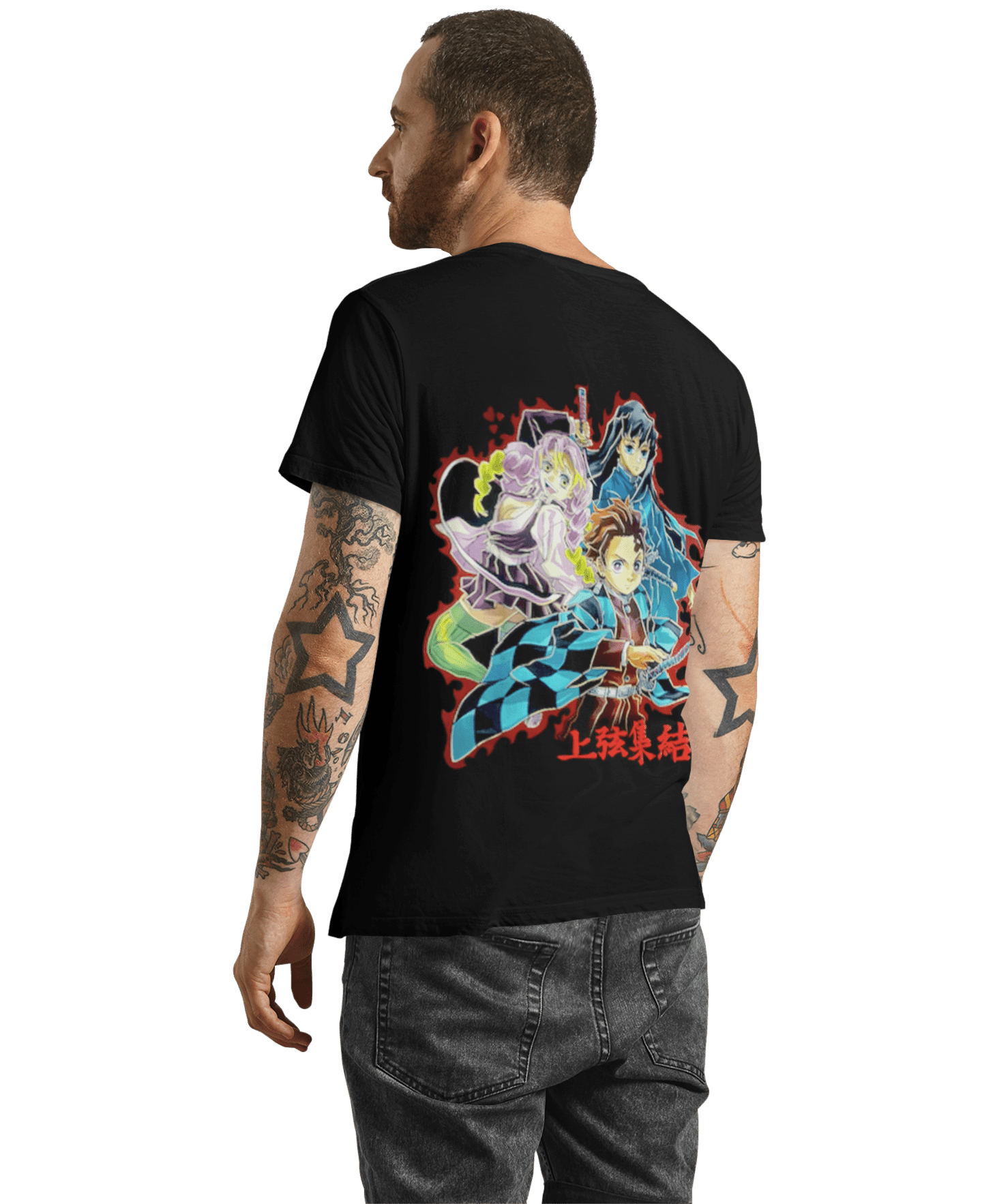 polera kimetsu no yaiba tanjiro, tokito y mitsuri - amplitudmodulada