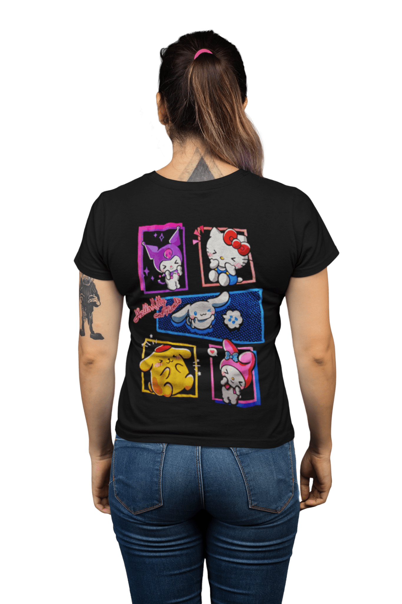 polera kuromi y sus amigos - amplitudmodulada