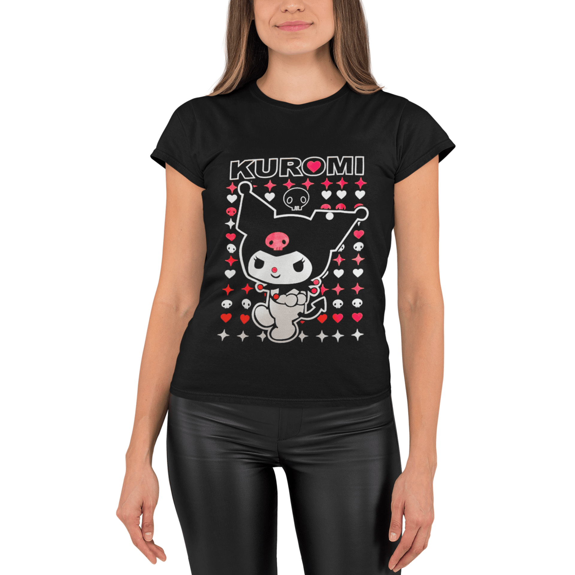 polera kuromi corazon - amplitudmodulada