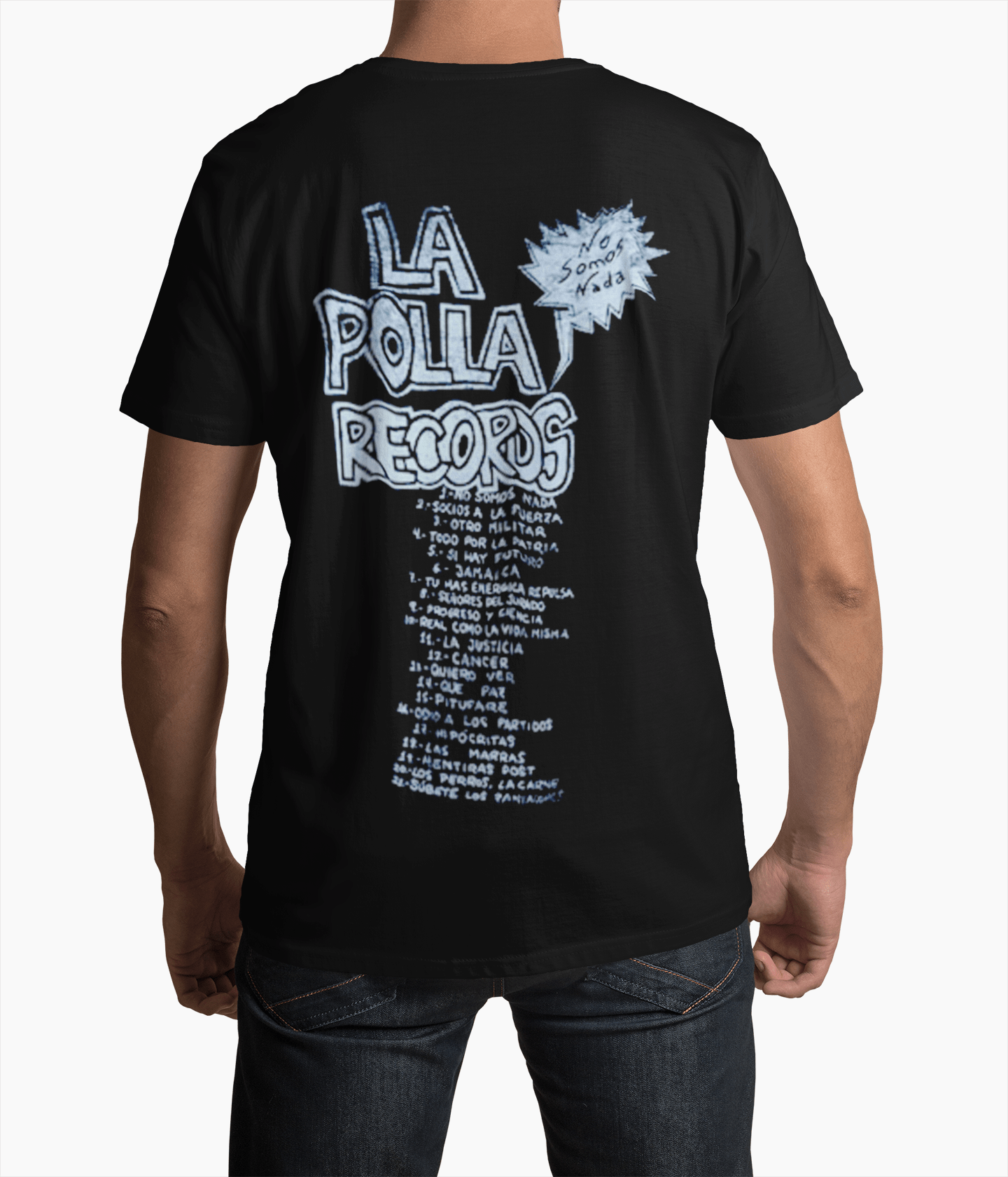 Polera La Polla Records No somos Nada - amplitudmodulada