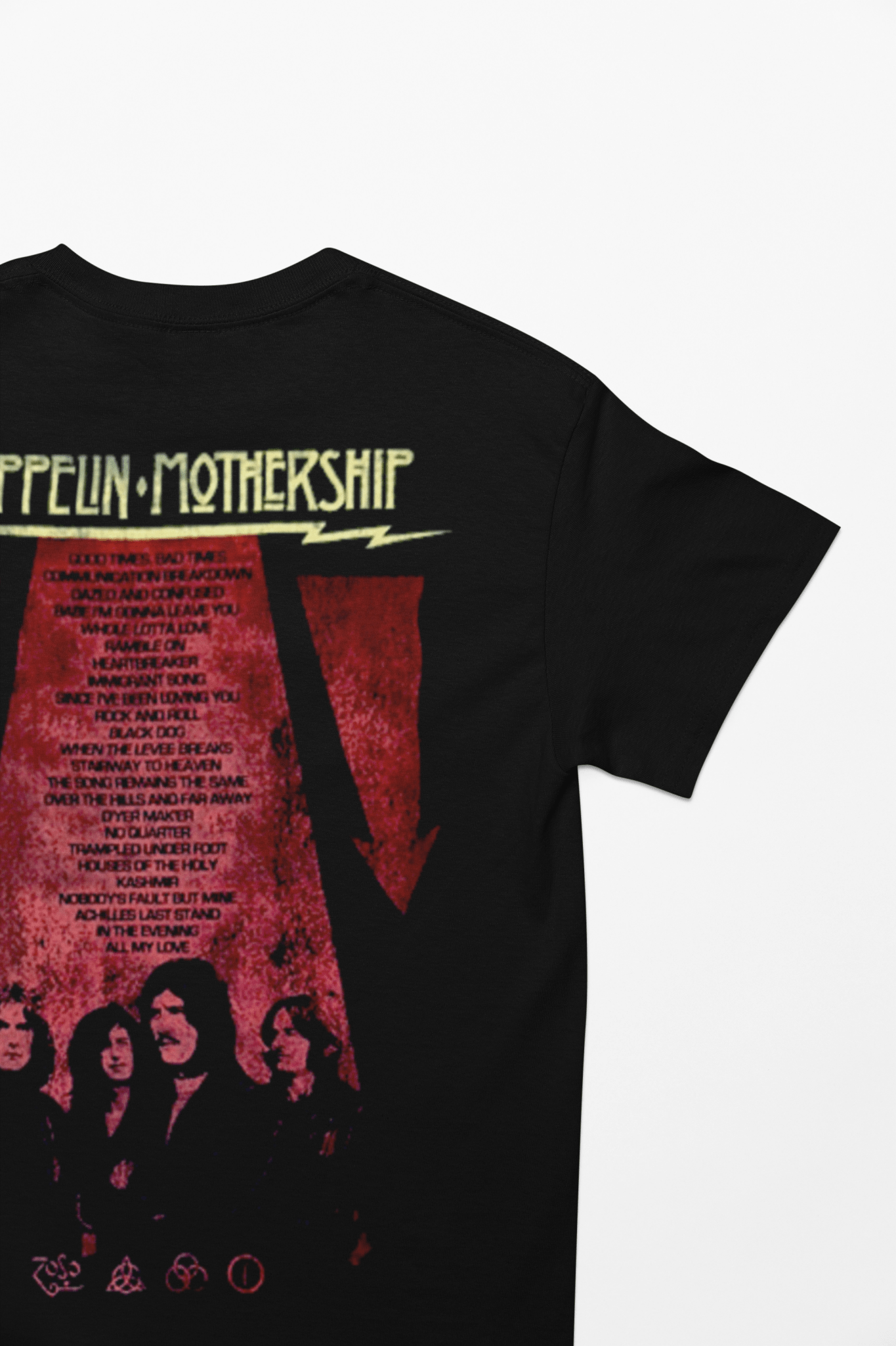 Polera Led Zeppeling Mothership - amplitudmodulada