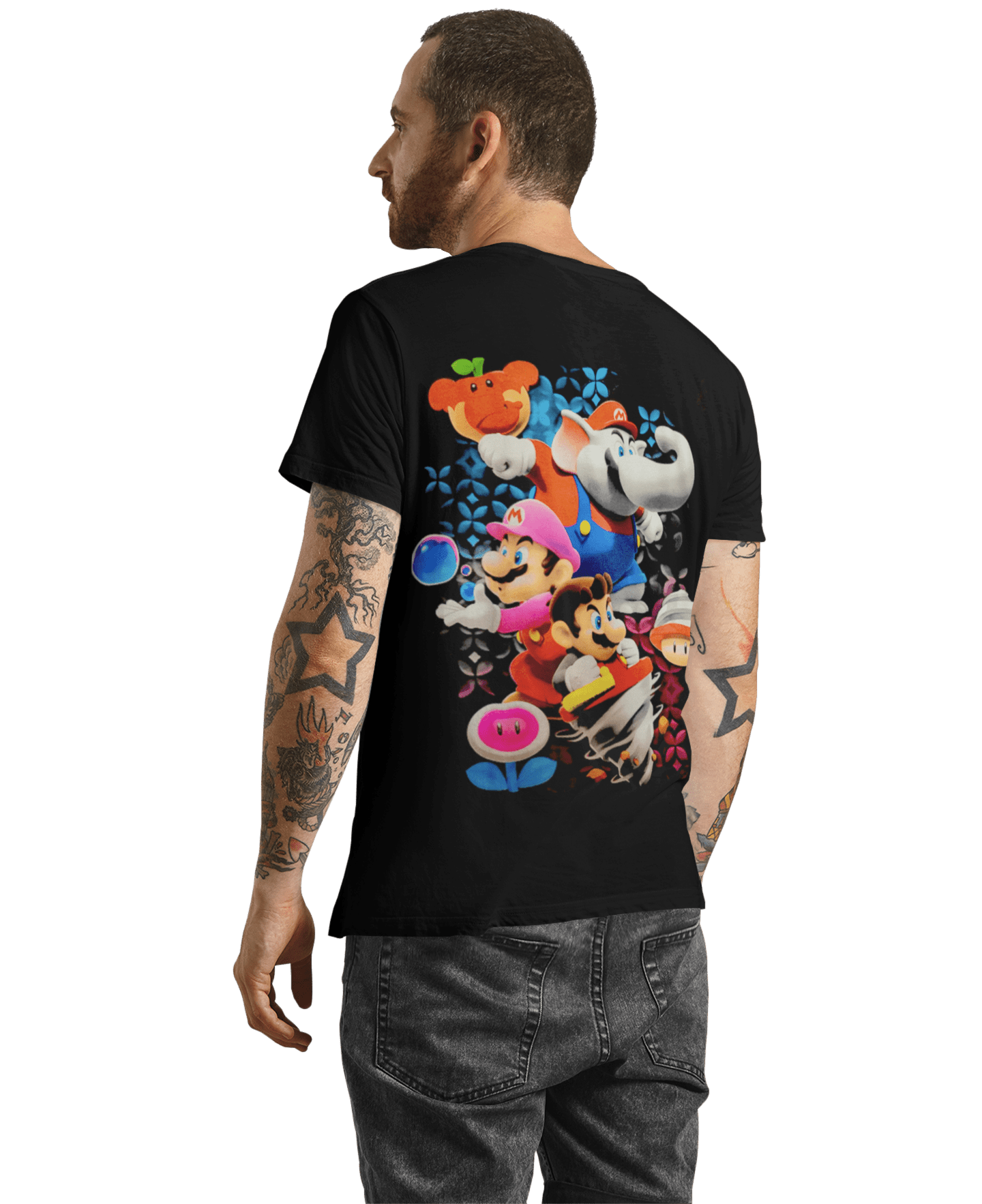 Polera Mario Wonder - amplitudmodulada