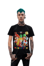 polera mario bros & bowser - amplitudmodulada