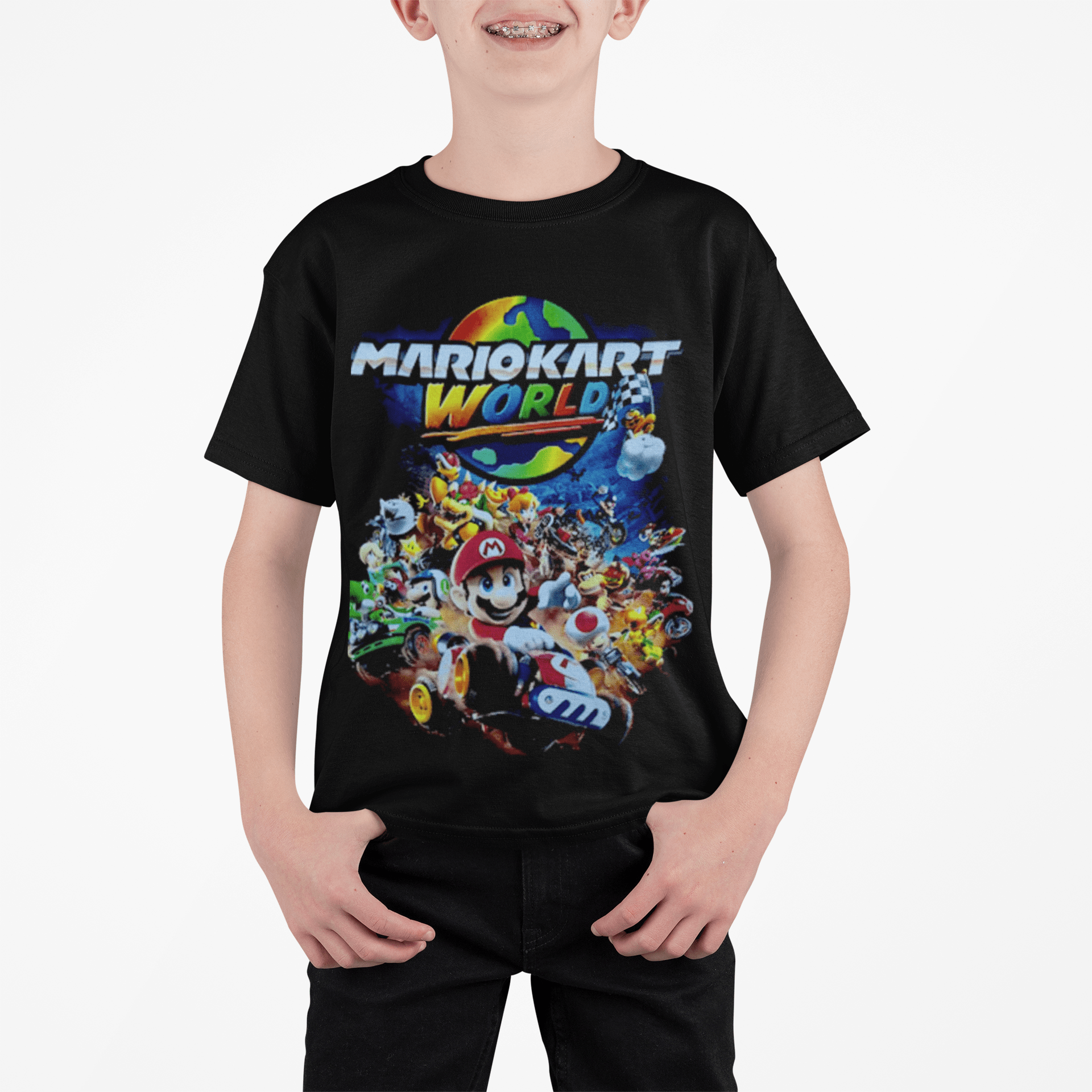 Polera Mario Kart World - amplitudmodulada
