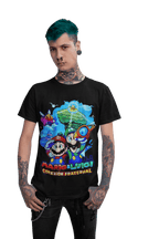 Polera Mario Luigi conexion fraternal - amplitudmodulada