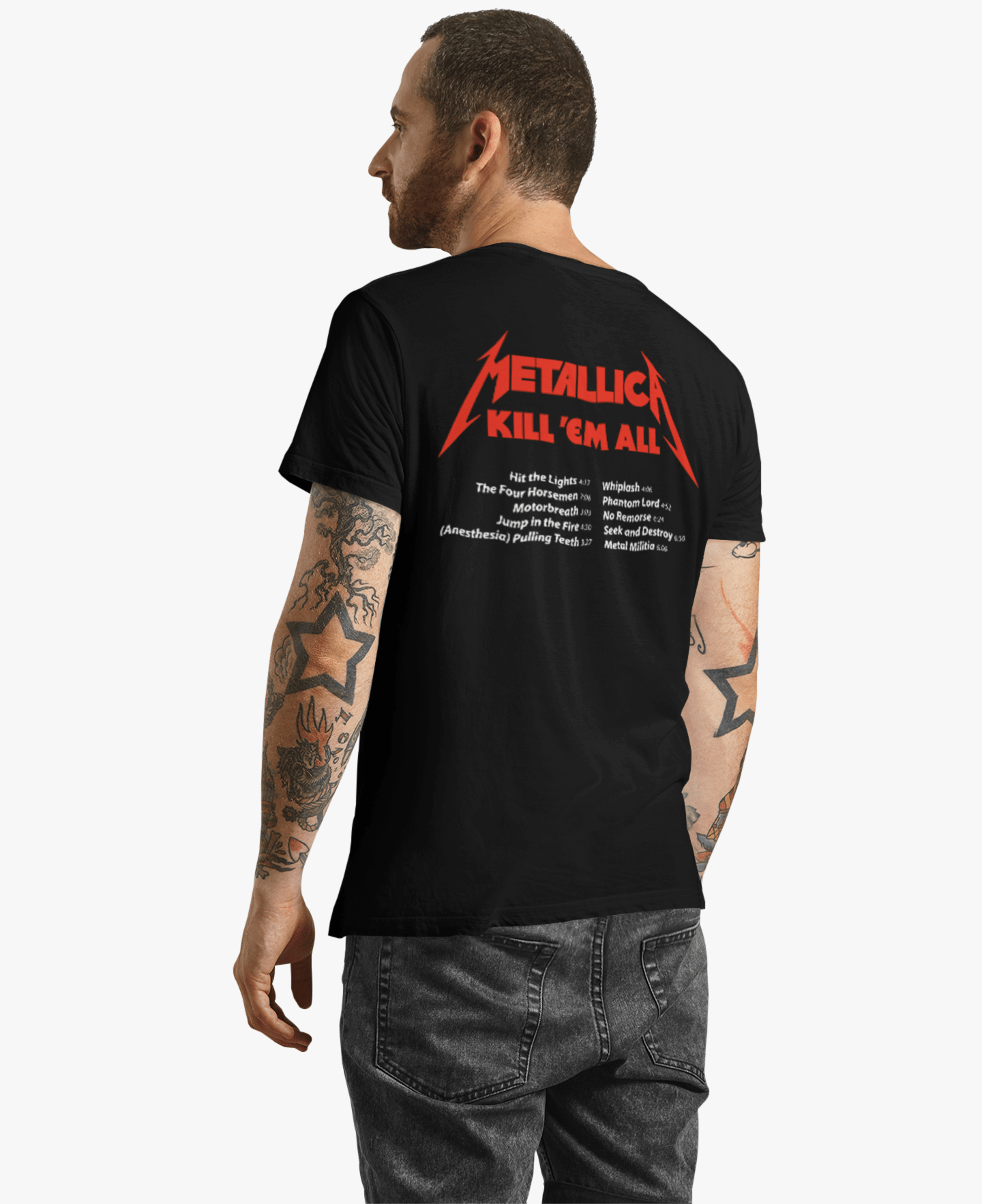 Polera METALLICA Kill Em All - amplitudmodulada
