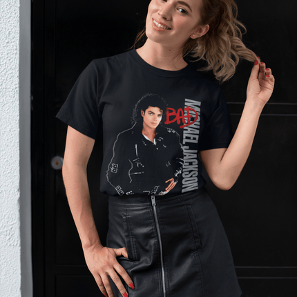 Polera Michael Jackson BAD - amplitudmodulada